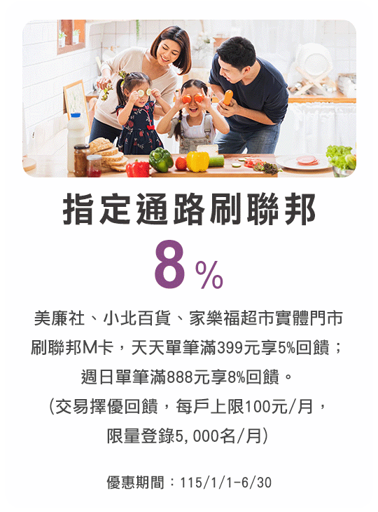 美廉社、小北百貨、家樂福超市