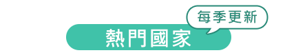熱門國家