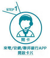 Step1 官網開啟卡片